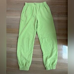 Brandy Melville Green Sweatpants ⭐️